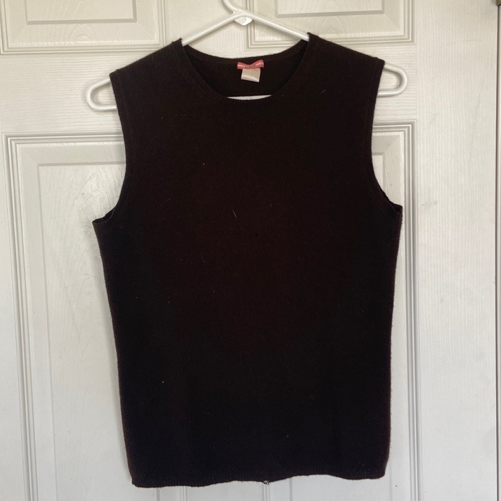 Brown J Crew Sweater-vest